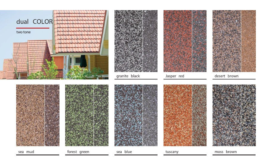 Atlas Metal Roofing Shingles - Manufactured in South Korea