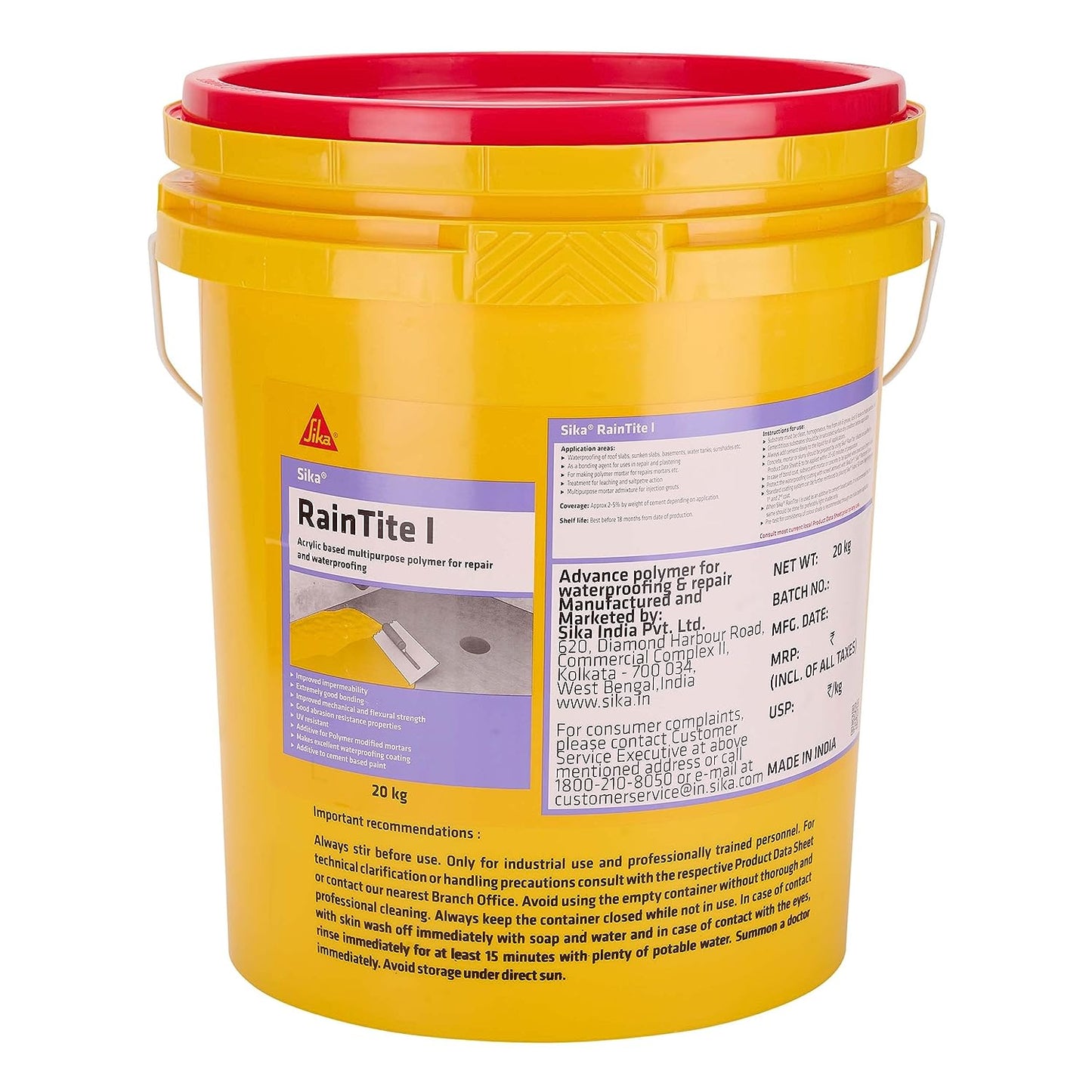 SIKA RainTite for waterproofing and repair